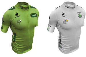 maillot-vert-blanc-coq-sportif