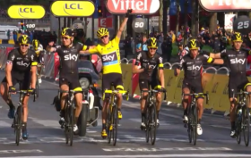Victoire Team Sky Tour de France 2015